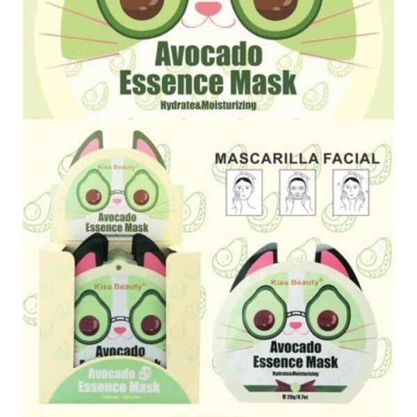 Mascarilla facial aguacate