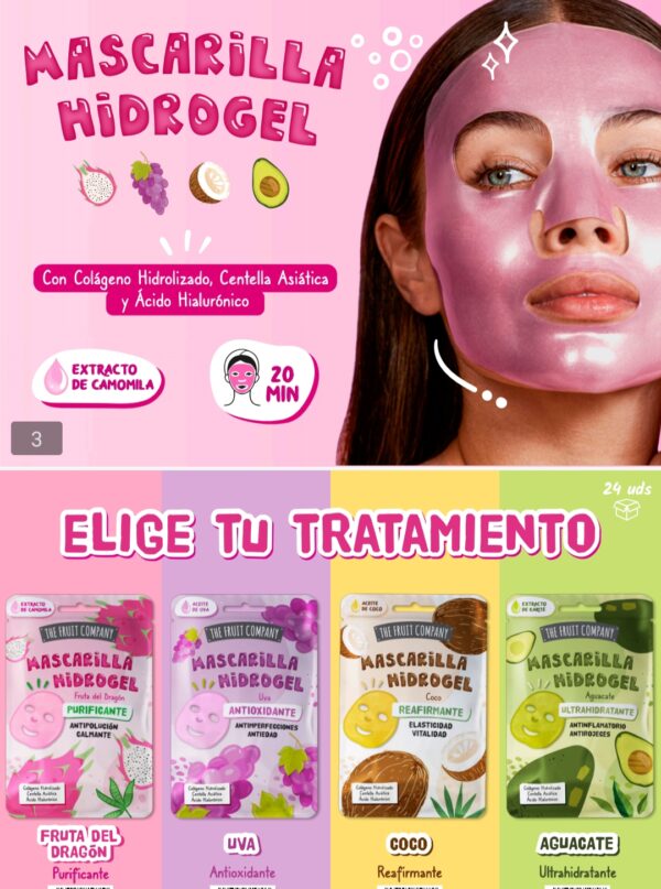 MASCARILLA FACIAL HIDROGEL