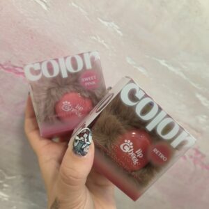 3 en 1 colorete puding, coletero y llavero