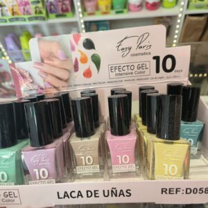 Esmalte uñas tonos pasteles  efecto gel