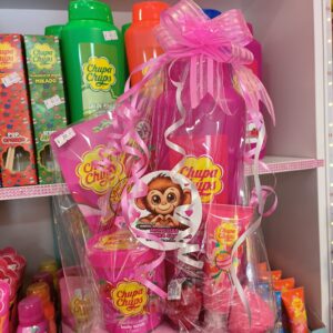 Cesta regalo fresa Chupa chups