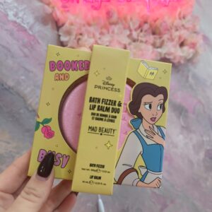 Pack princesa Bella bomba de baño y labial