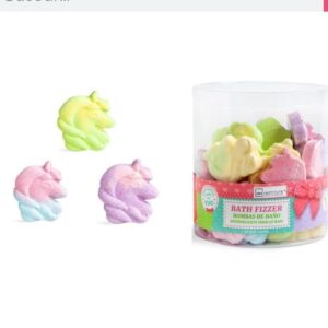 Bomba de baño unicornio