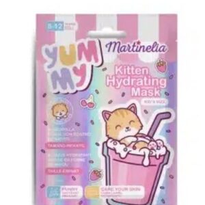 Mascarilla facial infantil en forma de gatito