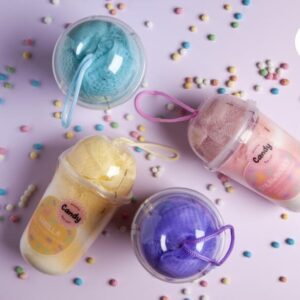 Batido sales de baño y esponja