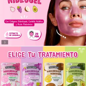 MASCARILLA FACIAL HIDROGEL