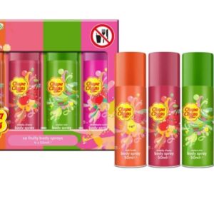 Pack  4 body mist chupa chups