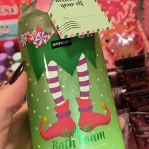 Gel de baño navidad con glitter y luces