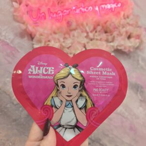 Mascarilla facial Disney Alicia en el país de las muñeji DNI