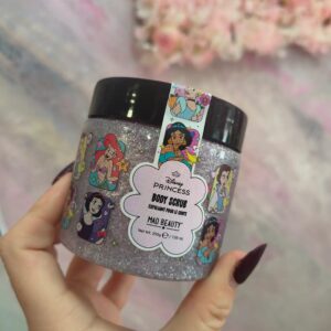 Exfoliante corporal con glitter princesas Disney