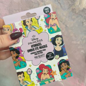 Mascarillas de hidrogel para debajo de los ojos princesas Disney