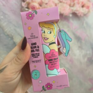 Pack princesa Cenicienta crema de manos y lima