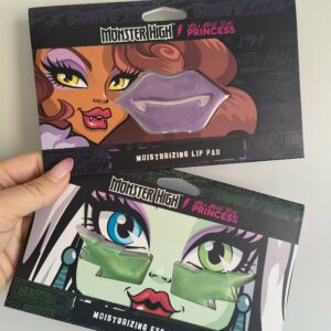 Mascarillas hidrogel labios/ ojos Monster hight