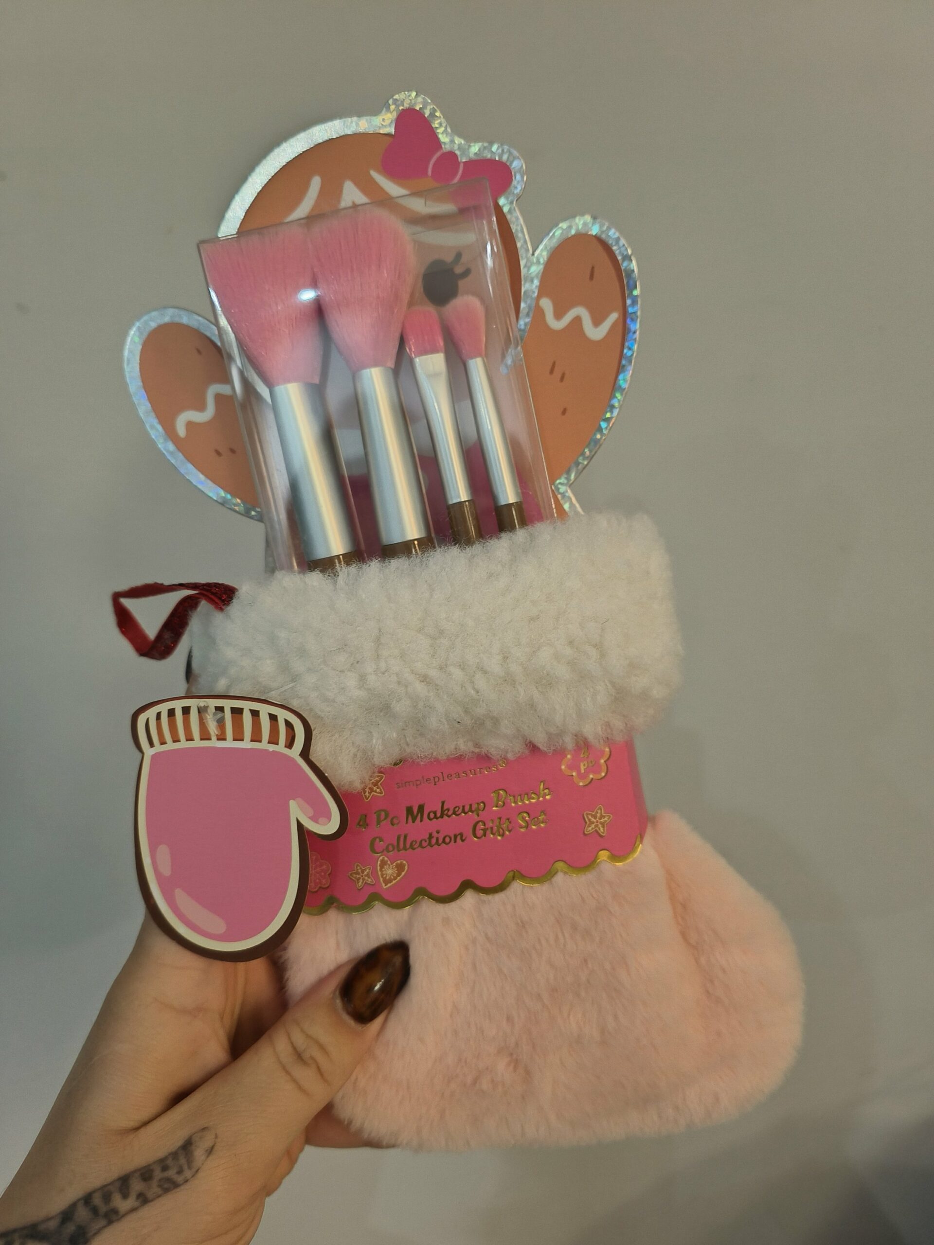SET BROCHAS NAVIDAD GALLETA JENGIBRE