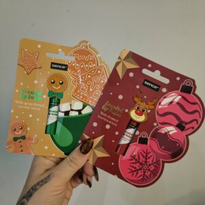 LABIAL NAVIDAD CON MUÑECO DE GOMA