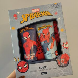 SET 3 ARTÍCULOS SPIDERMAN